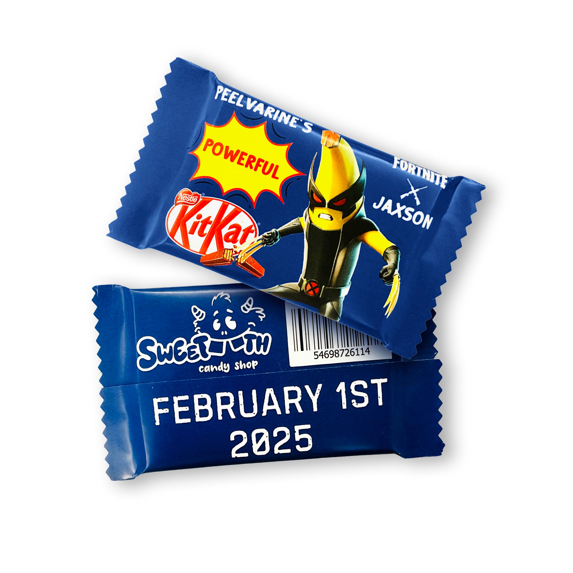 Personalized Kit Kat Chocolate Bar