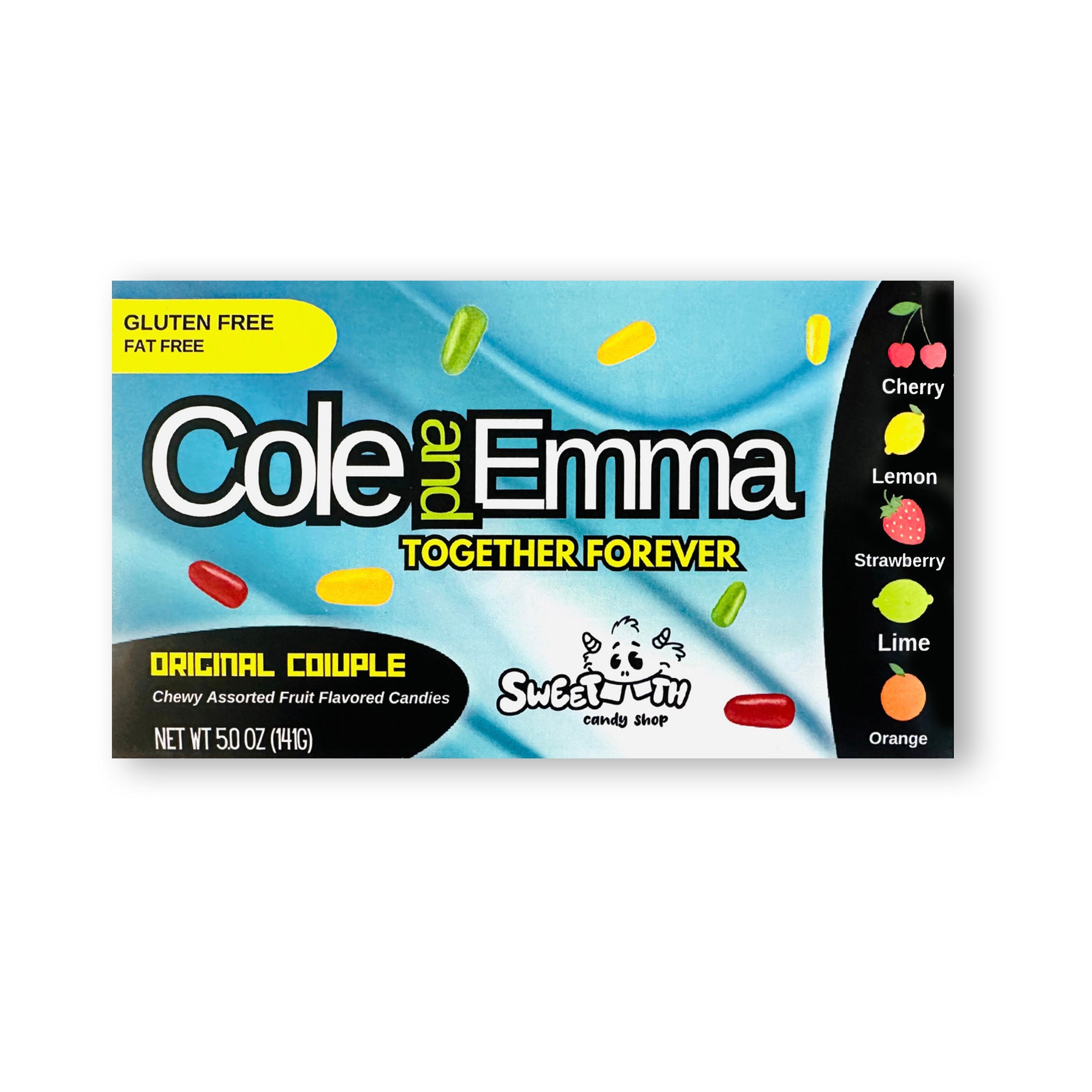 Personalized Mike & Ike Theatre Box