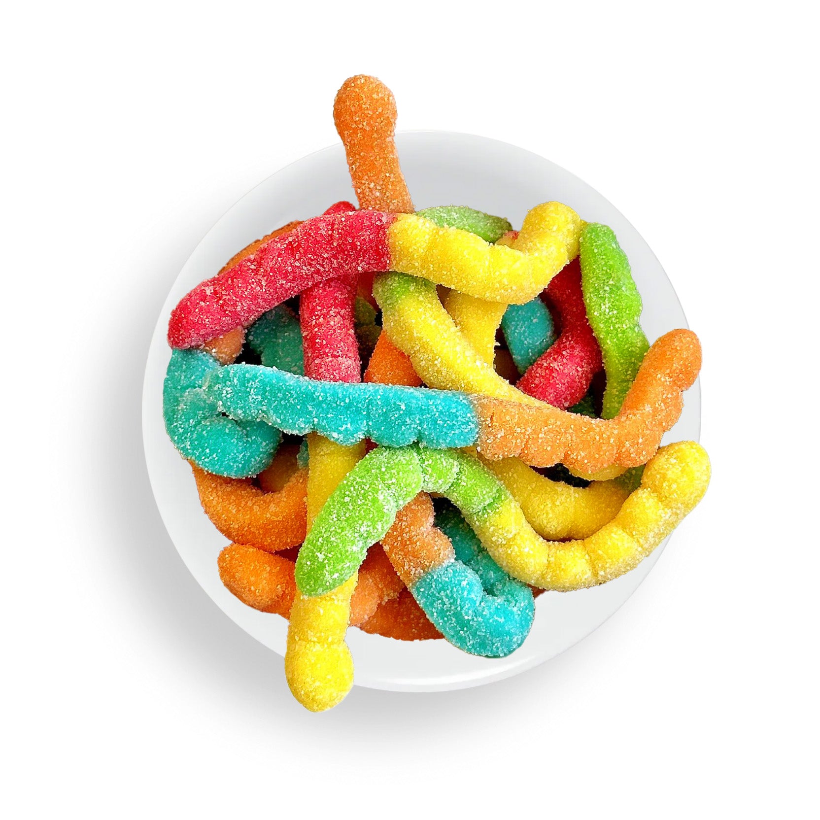 Neon Gummy Worms